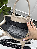 Сумка жіноча THE jacquard medium TOTE BAG текстиль чорний, фото 8