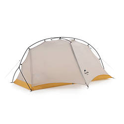 Надлегкий одномісний намет Naturehike NH21ZP003 (Сіро-жовтий)