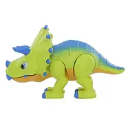 Фігурка ігрова Динозавр Трицератопс (24см, звук, на батарейці, в коробці) 960204, фото 3