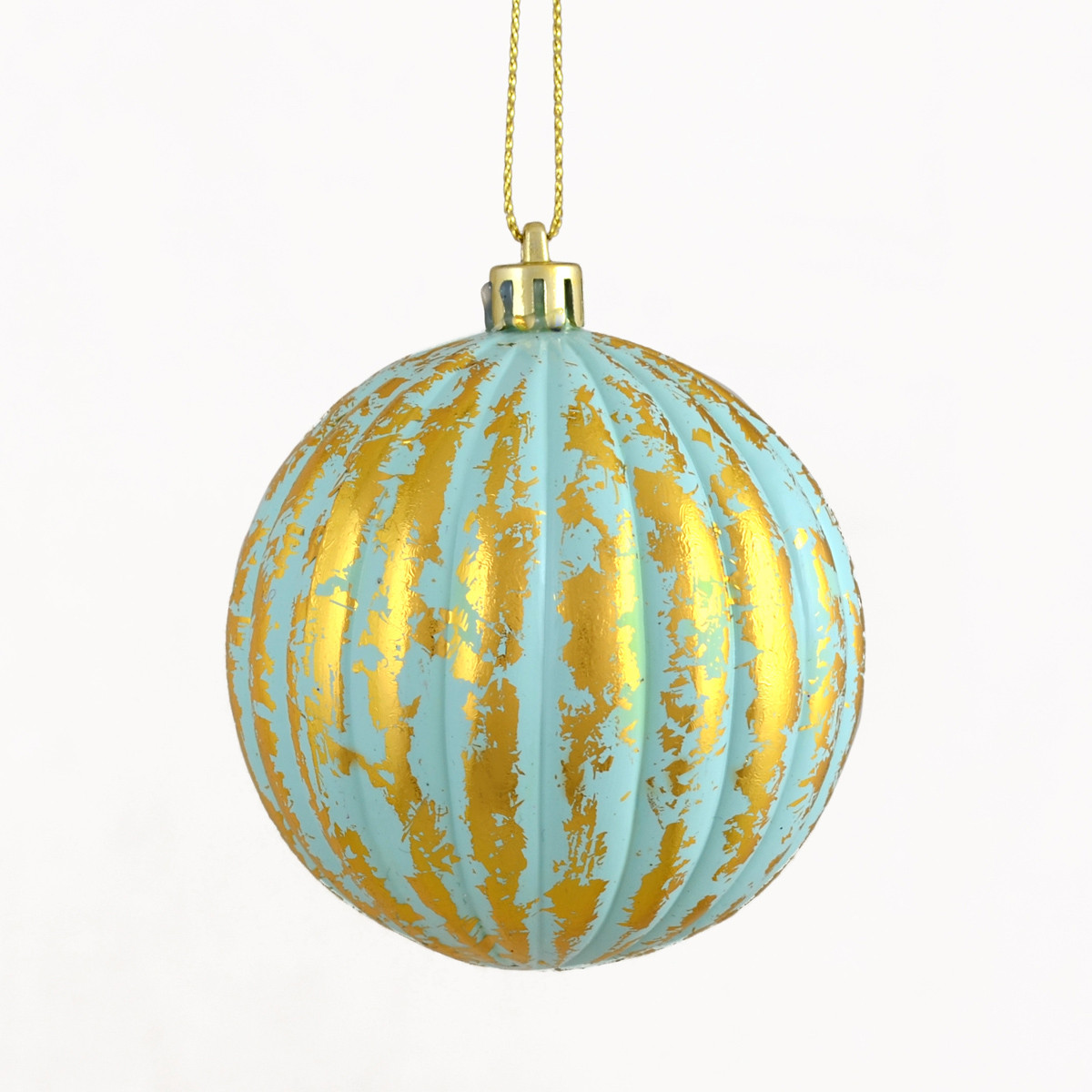 Шар Yes Fun d-8 см Золотистая фольга код: 972984, фото 1