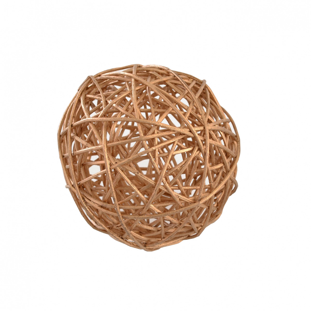 Куля Yes Fun ротанговий золотий d-5см код: 973324, фото 1