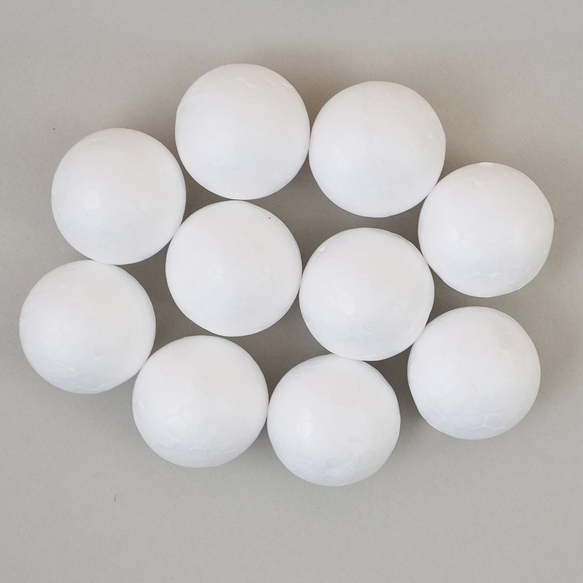 Набір пінопластових фігурок SANTI "Куля" 10 шт/уп. 25 мм. код: 742568, фото 1