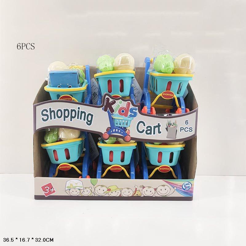 Ігровий набір LT614-DB Супермаркет 8 упаковок по 6 штук на дисплеї, фото 1