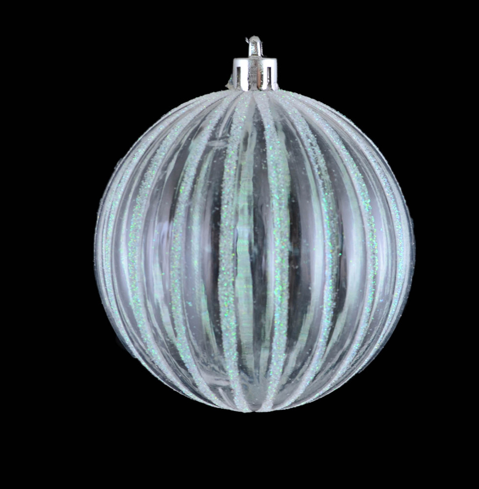 Куля Yes Fun Сніговий барс прозора d-8 см (972888), фото 1