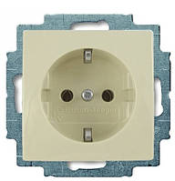 20 EUC-92-507 Розетка із заземленням Basic55 слонова кістка 2CKA002011A3857
