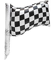 Фольгована куля Прапор Гоночний, 60х58 см