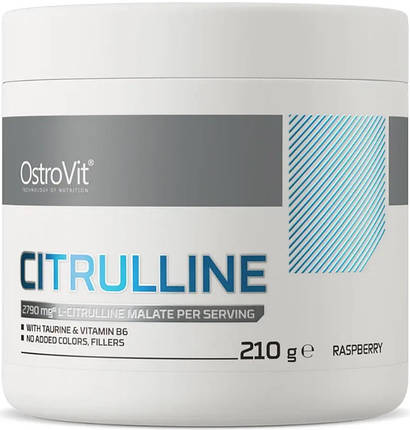 Цитрулін OstroVit Citrulline 210 г малина, фото 1