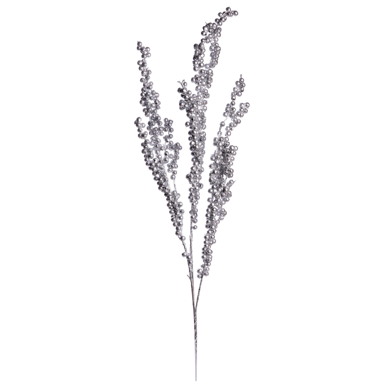 Гілка декоративна Yes Fun 78см срібло (974585), фото 1
