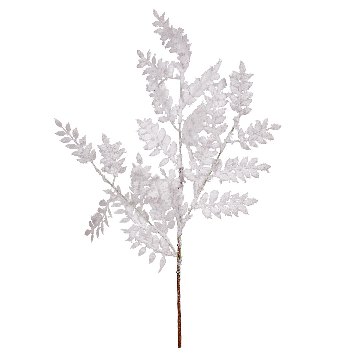 Гілка декоративна Yes Fun 70см біла засніжена (973952), фото 1