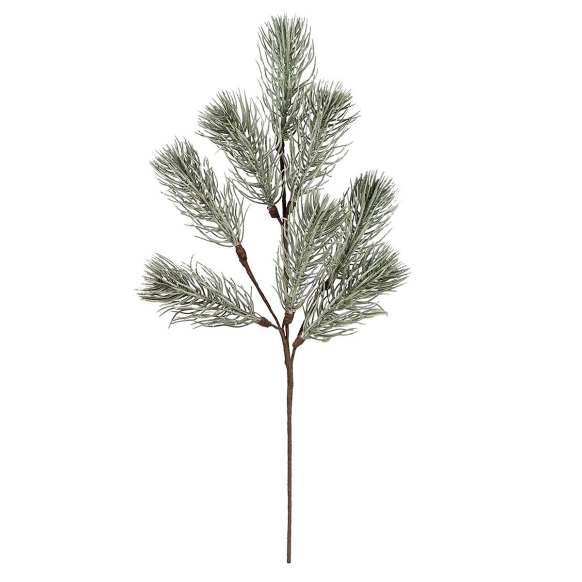 Гілка декоративна Yes Fun хвойна 47см засніжена (973942), фото 1