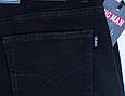 Джинси чоловічі класичні Big Man чорного кольору, фото 7