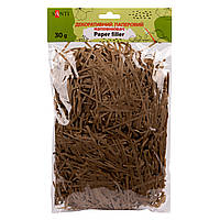 Наполнитель бумажный SANTI 30 г коричневый (742902)