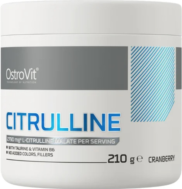 L-Цитрулін малат OstroVit Citrulline 210 г журавлина, фото 1
