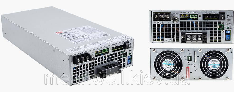 NTN-5K-248 Mean well інвертор з чистою синусоїдою + UPS  5000W, вхід 38 ~ 66Vdc, вихід 220 VAC