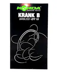 Гачки KORDA Krank Barbless №6
