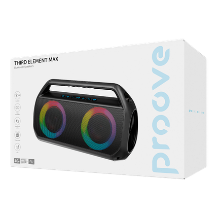 Bluetooth Колонка Proove Third Element Max 40W black UA, фото 3