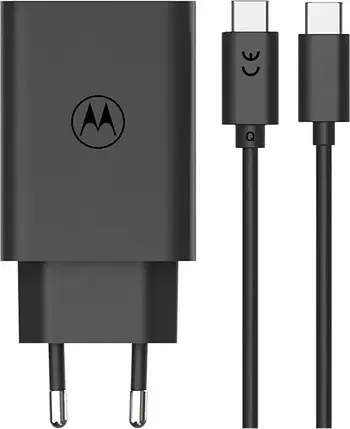 МЗП Motorola 30W USB-C to USB-C cable (SJMC302) black UA, фото 1