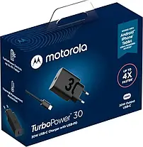 МЗП Motorola 30W USB-C to USB-C cable (SJMC302) black UA, фото 6