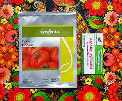 Насіння томату Бобкат F1 (Syngenta), 1000 насінин - середньоранній (60-65 днів), червоний, детермінантний, круглий