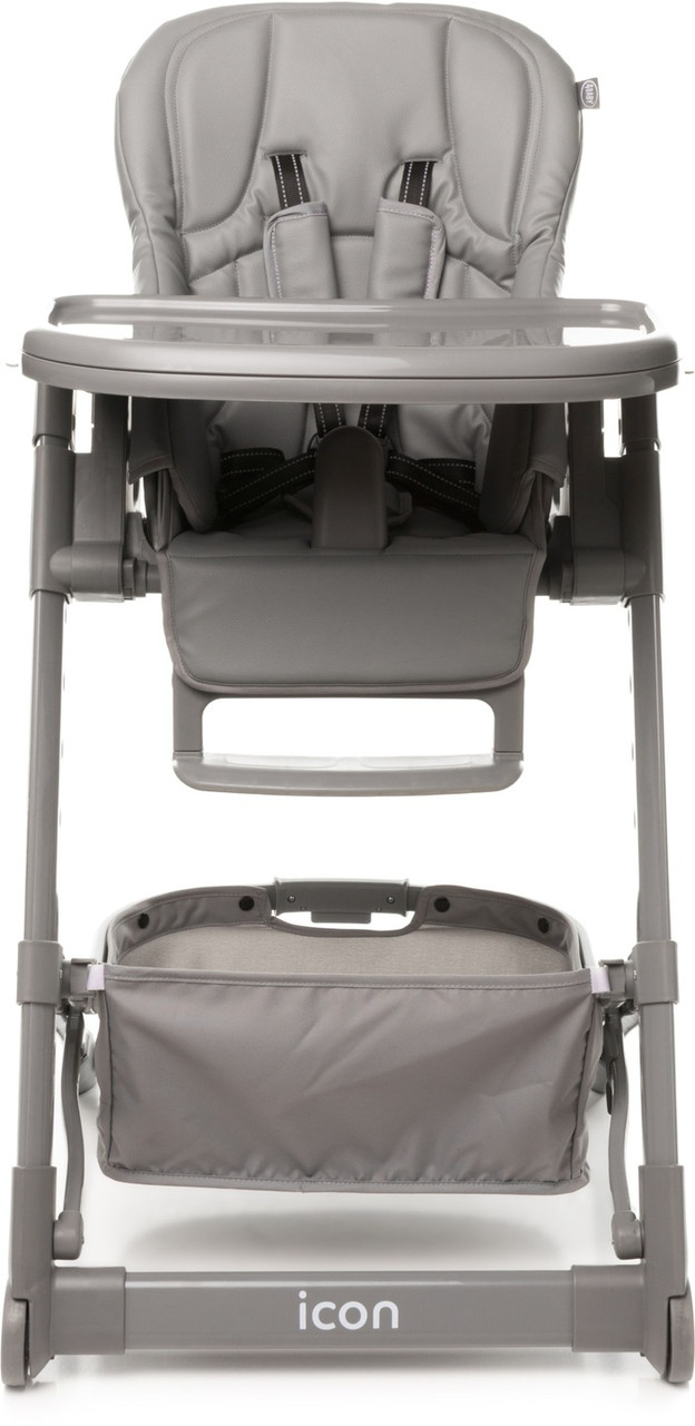 Дитячий стільчик для годування 4BABY 106 x 54 x 75 см ICON Grey