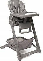 Дитячий стільчик для годування 4BABY 106 x 54 x 75 см ICON Grey, фото 2