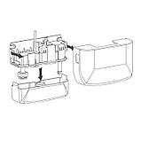 Настінний насос видалення конденсату Aspen Pumps Mini Blanc, фото 3