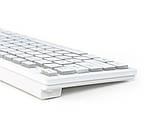 Клавіатура дротова мембранна Vinga KB410 White USB, фото 7