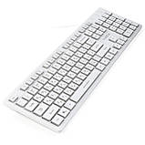 Клавіатура дротова мембранна Vinga KB410 White USB, фото 3