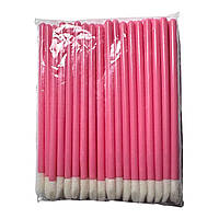 Макробраші аплікатори 50 шт рожеві