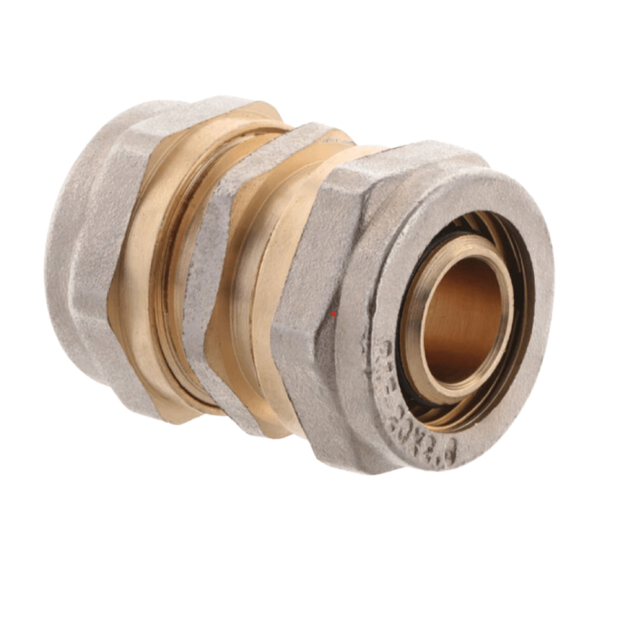 MASTER З'єднувальна муфта для металопластикової труби 16x16