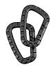 Карабін D-формат тактичний 2шт KOMBAT UK Tactical Carabiner