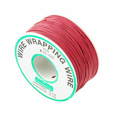 Одножильний монтажний дріт (30AWG/250 м) червоний