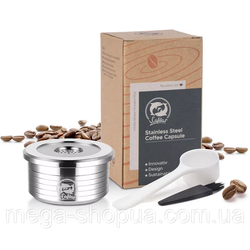 Багаторазова металева капсула для кавоварки Delta Q Stainless Steel Coffee Capsule FTY90
