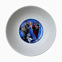 Набір дитячого посуду Холодне серце 5 предметів склокераміка від 2х років, фото 4