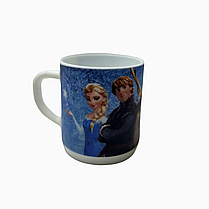 Набір дитячого посуду Холодне серце 5 предметів склокераміка від 2х років, фото 5