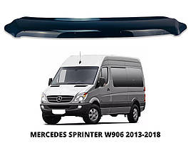 Дефлектор капота (мухобійка) для Mercedes Sprinter W906 2013-2018 коротка (Defl)