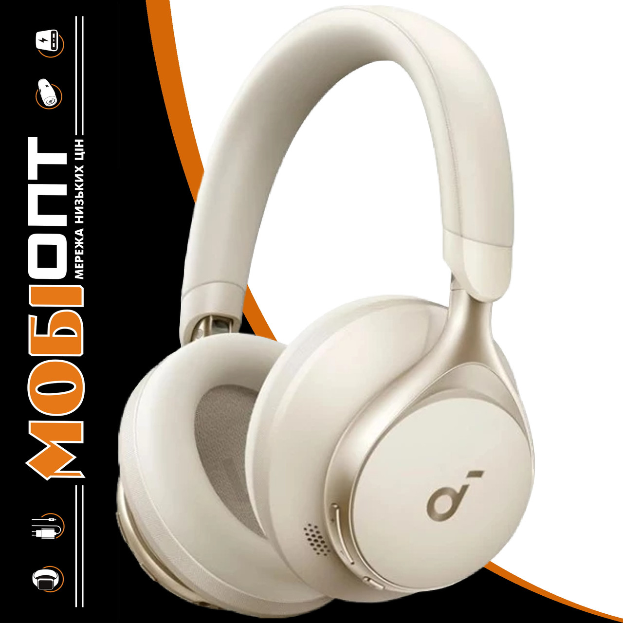 Bluetooth Stereo Anker SoundCore Space One Latte Cream (A3035G21) UA