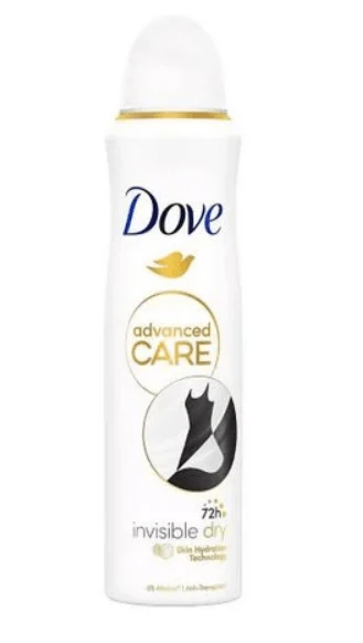 Дезодорант-антиперспірант Dove Advanced Care Invisible, 150 мл