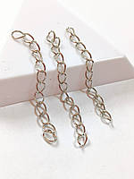 Подовжувачі. Довжина 5 см. Паковання 10 шт. Колір сталь