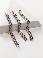 Подовжувачі. Довжина 5 см. Паковання 10 шт. Колір бронза