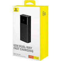 Power bank Baseus Star-Lord Digital Display  20000mAh (2USB/1Type-C, 65W, QC3.0+PD3.0/6A) Black