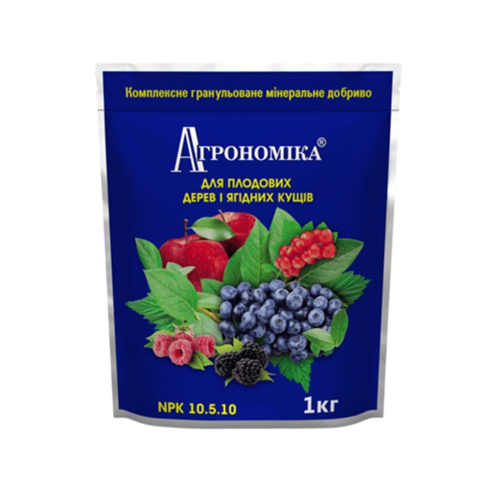 Мінеральне добриво Агрономіка 1 кг для ягідних культур 10.5.10 Кіссон