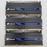 Ігрова оперативна пам'ять Corsair DOMINATOR DDR3 12Gb 1600MHz PC3 12800U 2R8 CL9 (CMP12GX3M3A1600C9) Б/В