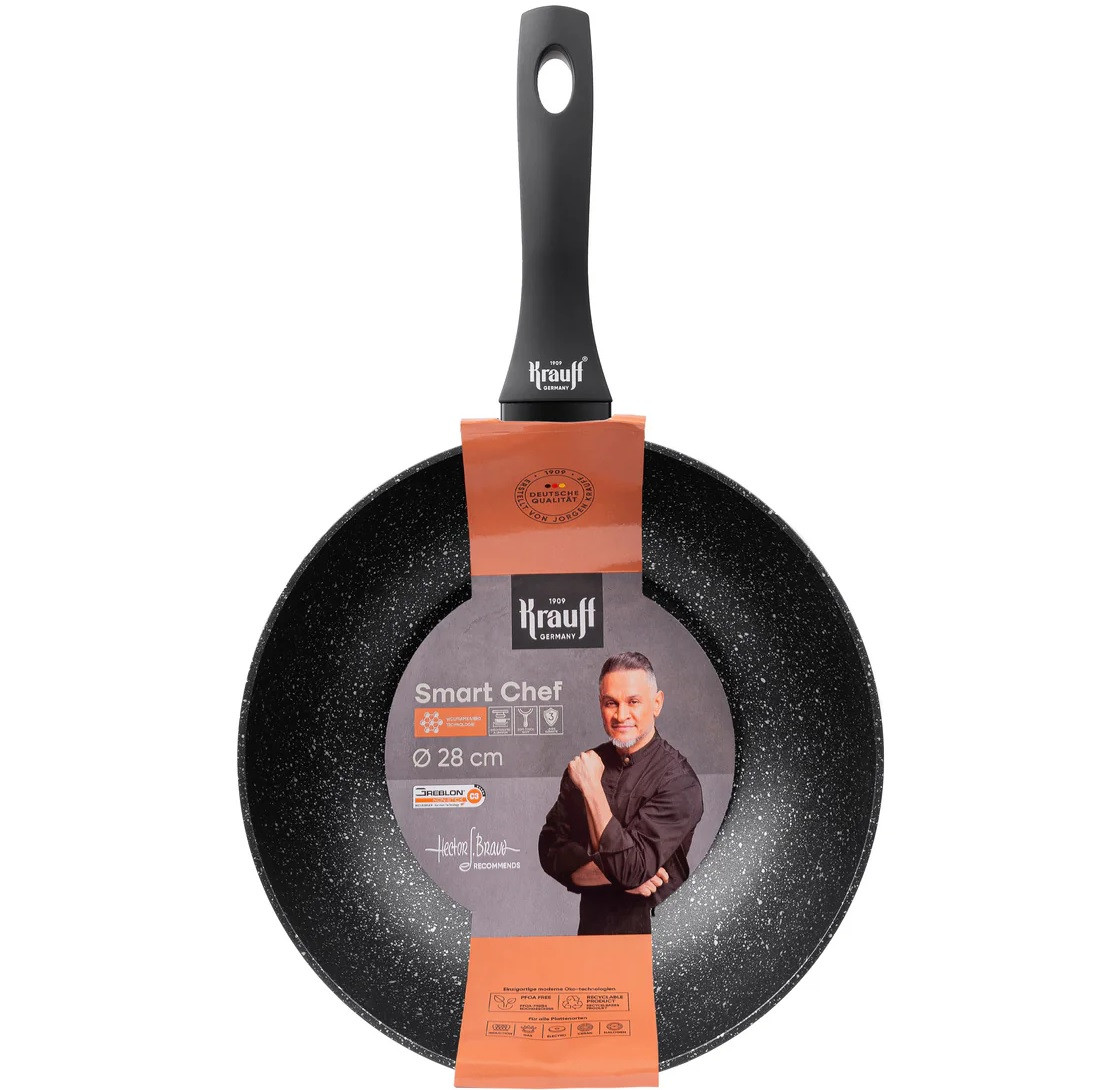 Сковорода WOK Krauff Smart Chef 28 см 25-45-125
