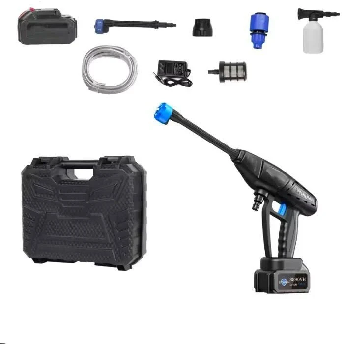 Акумуляторна мийка Makita DHW060ZK (36V, 5 Ah, 26bar) 6 режимов, 2 аккумулятора, в кейсе
