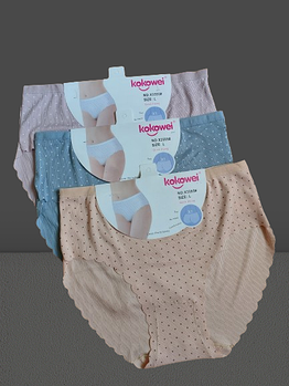 Труси жіночі лазерка безшовні №3555 р.50,52,54,56. Від 6шт по 48грн.