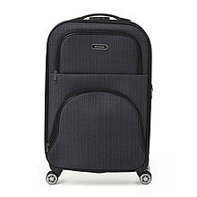 Чемодан средний 4 колеса Ricco Grande T1TEXT1000gray-L