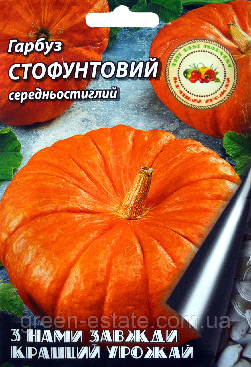 Гарбуз Стофунтовка 10 р.