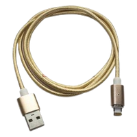 Шнур магнітний (шт.USB А -шт.iPhone роз’єм на магніті), 1метр