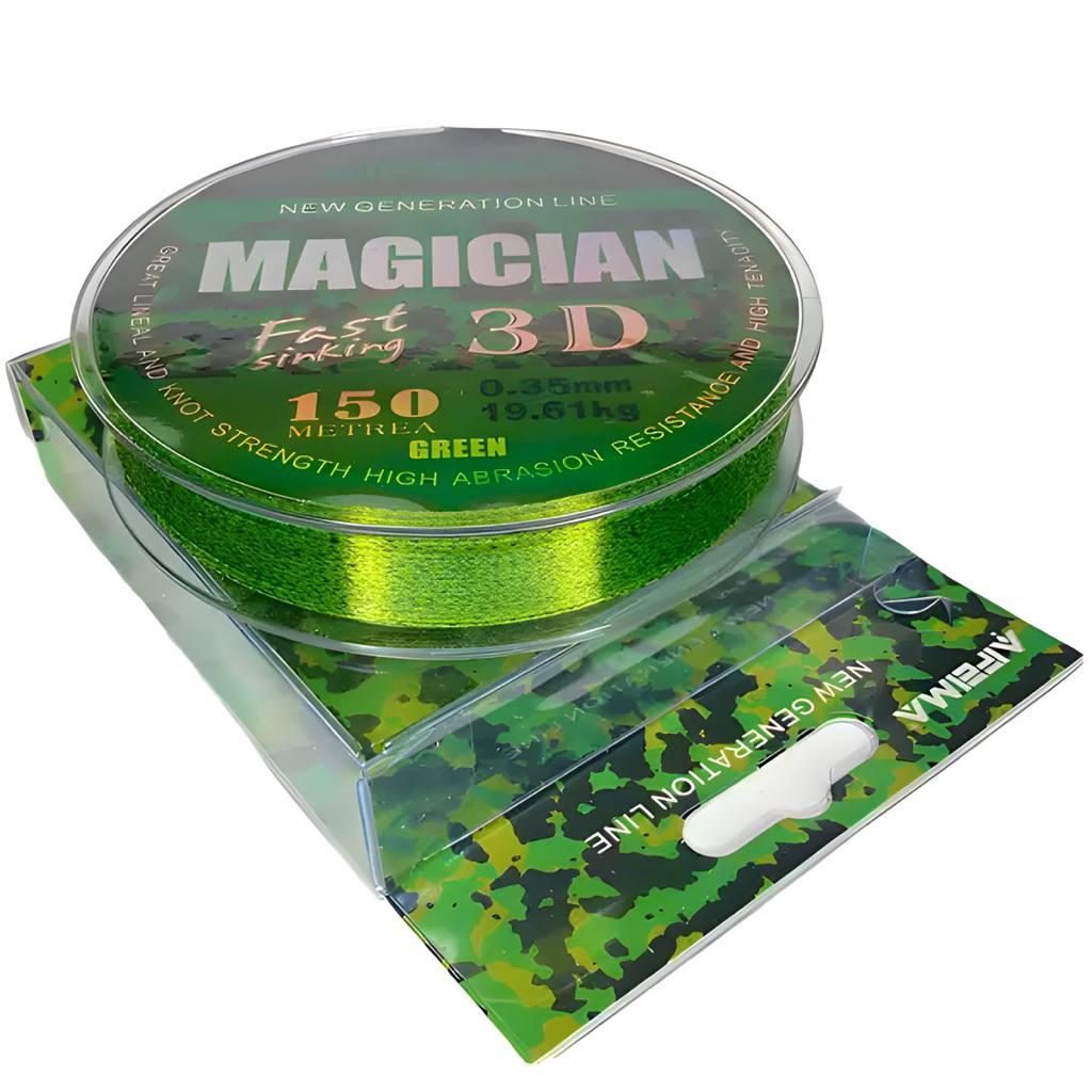 Волосінь невидима Feima 3D Magician Green 0.20 mm/7.43kg 150m